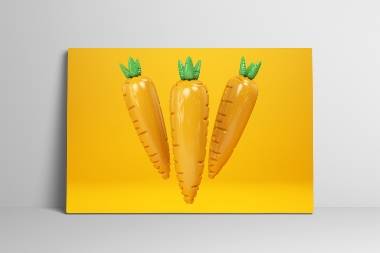 Plastic Food Carrots